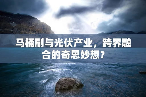 马桶刷与光伏产业，跨界融合的奇思妙想？