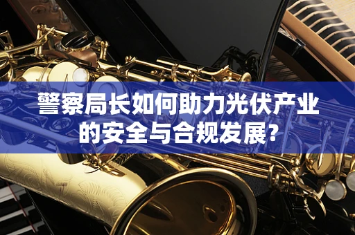 警察局长如何助力光伏产业的安全与合规发展？