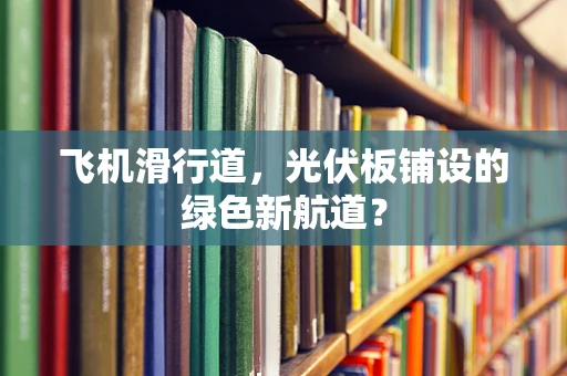 飞机滑行道，光伏板铺设的绿色新航道？