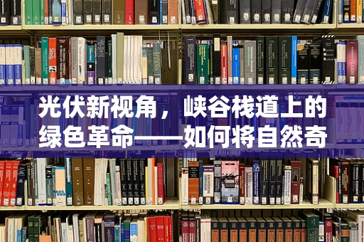 光伏新视角，峡谷栈道上的绿色革命——如何将自然奇观与清洁能源完美融合？