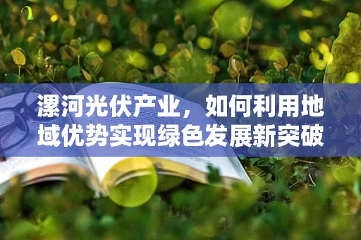 漯河光伏产业，如何利用地域优势实现绿色发展新突破？