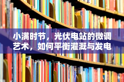 小满时节，光伏电站的微调艺术，如何平衡灌溉与发电效率？